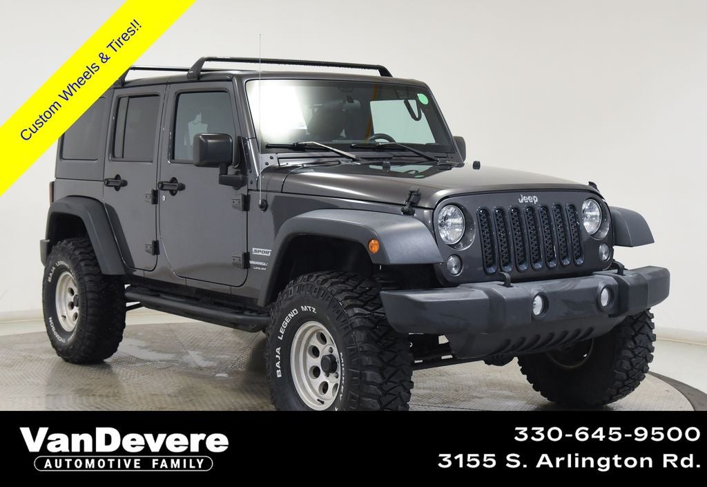 2018 Jeep Wrangler JK Unlimited Sport