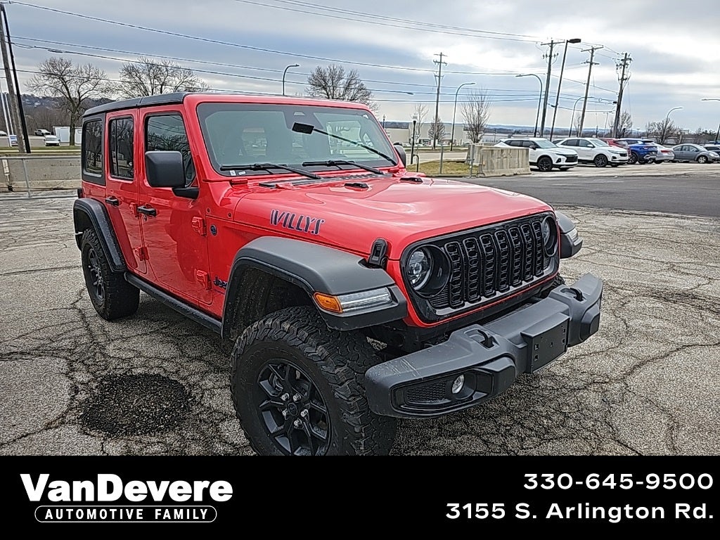 2025 Jeep Wrangler Willys 4xe