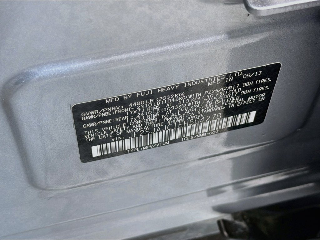 2014 Subaru Forester 2.5i Limited