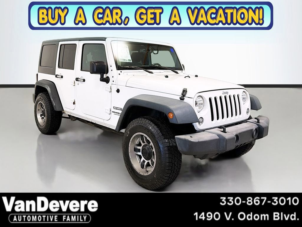 2016 Jeep Wrangler Unlimited Sport
