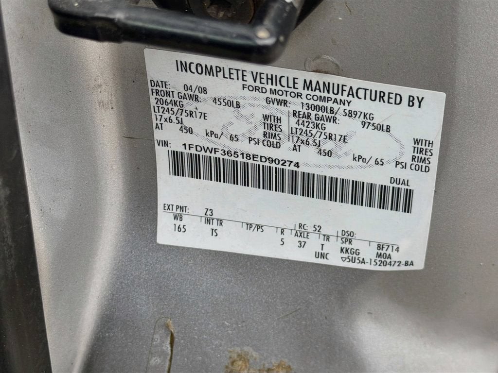 2008 Ford Super Duty F-350 DRW XL