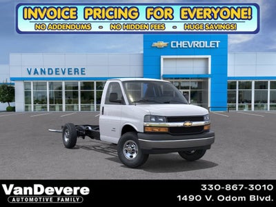2026 Chevrolet Express Cutaway 3500 1WT