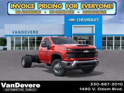 2026 Chevrolet Silverado 3500 HD Chassis Cab Work Truck