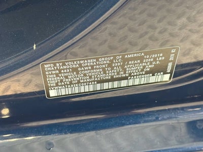 2019 Volkswagen Passat 2.0T SE R-Line