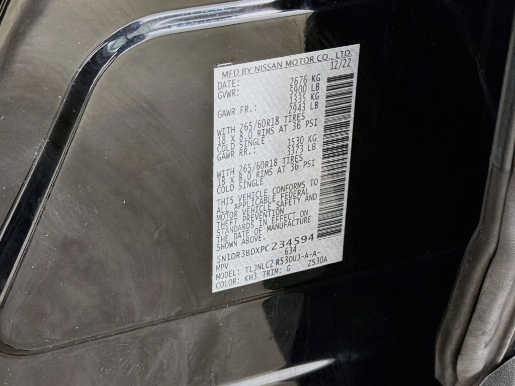 2023 Nissan Pathfinder Rock Creek