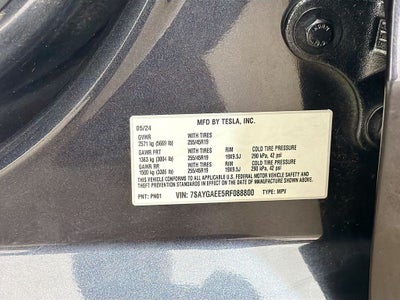 2024 Tesla Model Y Long Range