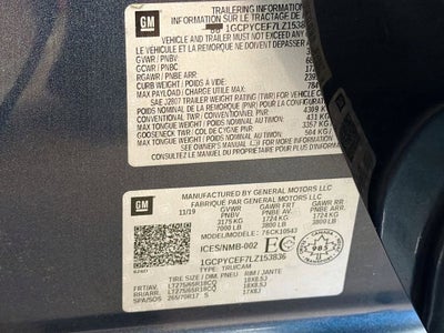 2020 Chevrolet Silverado 1500 Custom Trail Boss