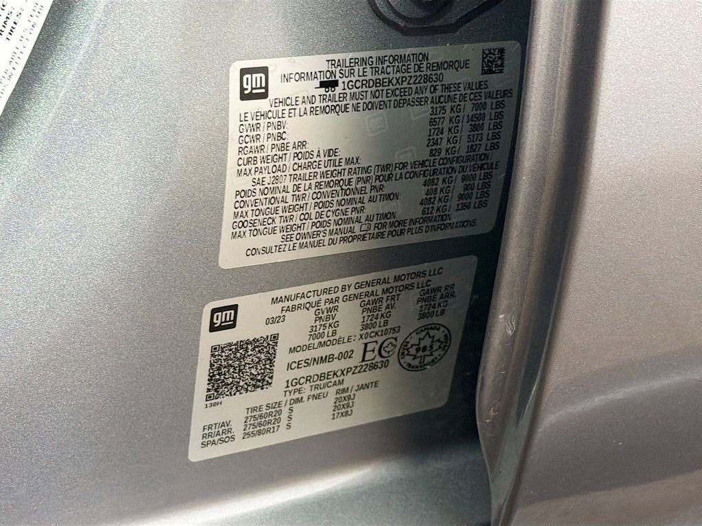 2023 Chevrolet Silverado 1500 Custom