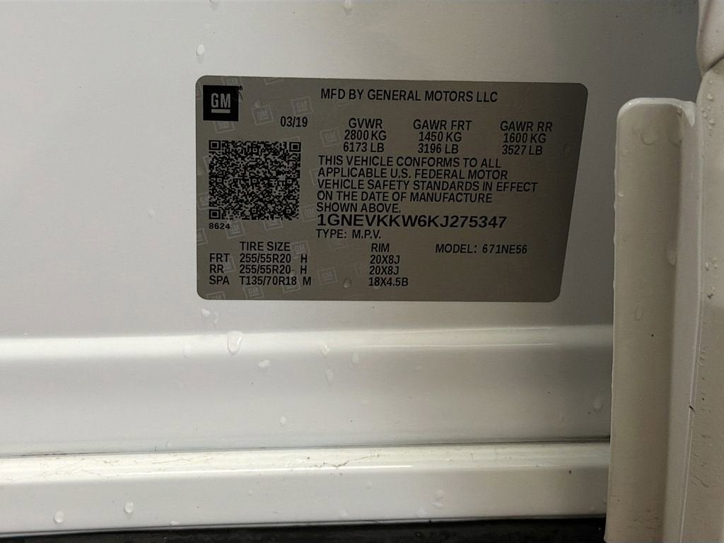 2019 Chevrolet Traverse Premier