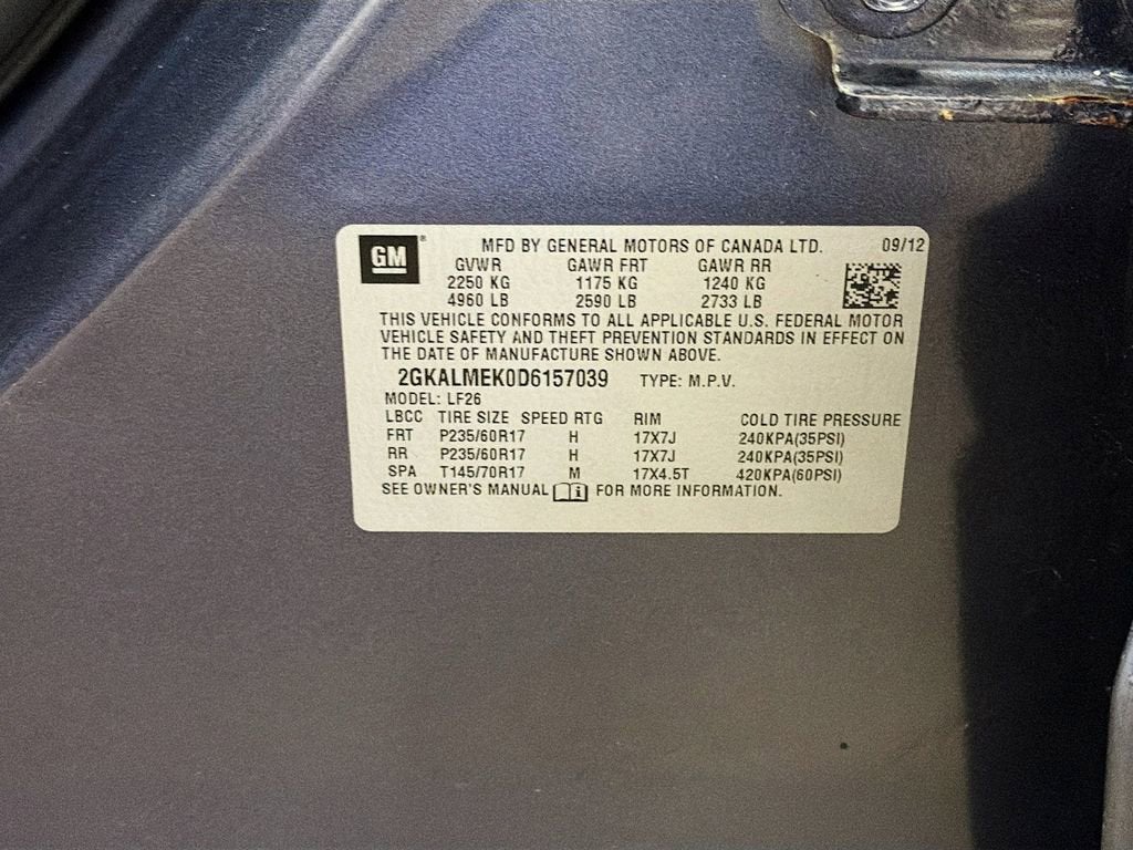 2013 GMC Terrain SLE