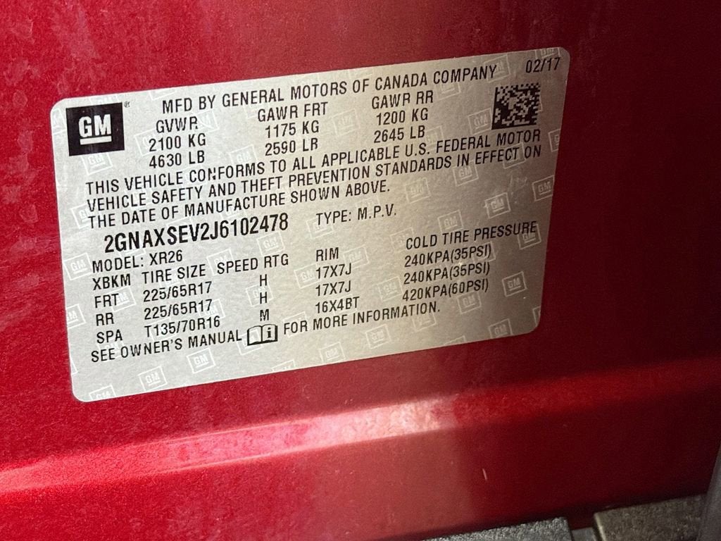 2018 Chevrolet Equinox LT