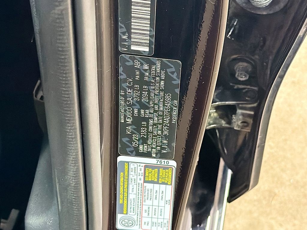 2023 Kia Forte LXS