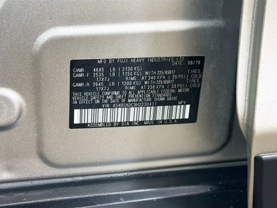 2017 Subaru Outback Premium