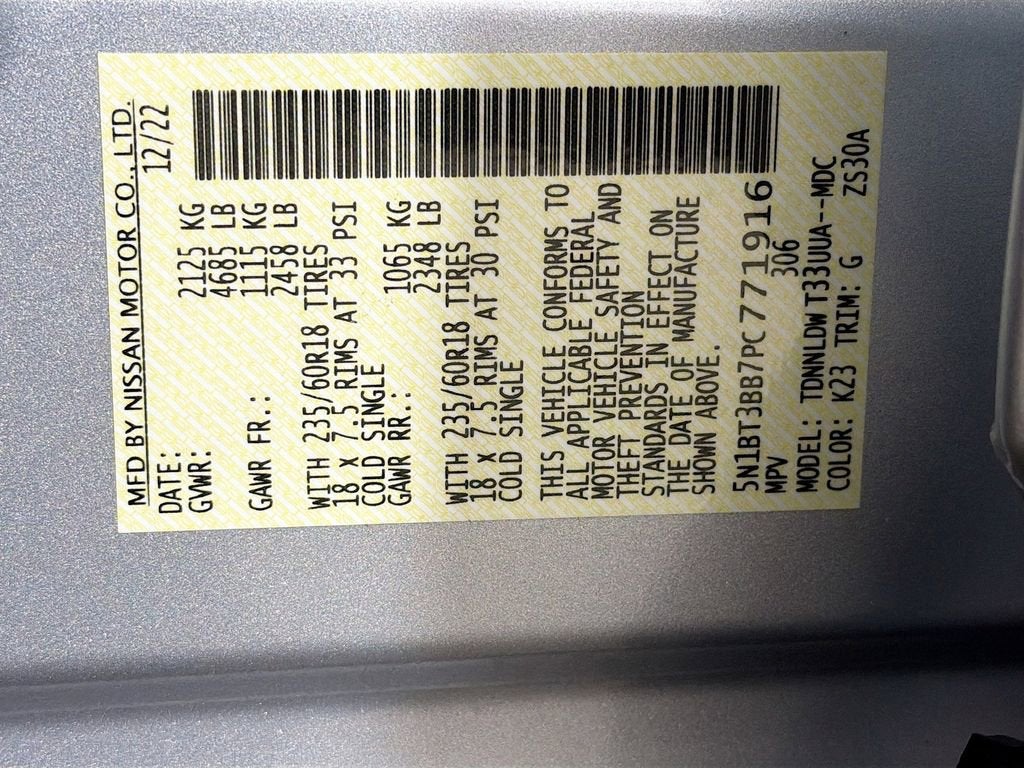 2023 Nissan Rogue SV