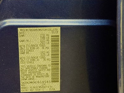 2019 Nissan Pathfinder SV