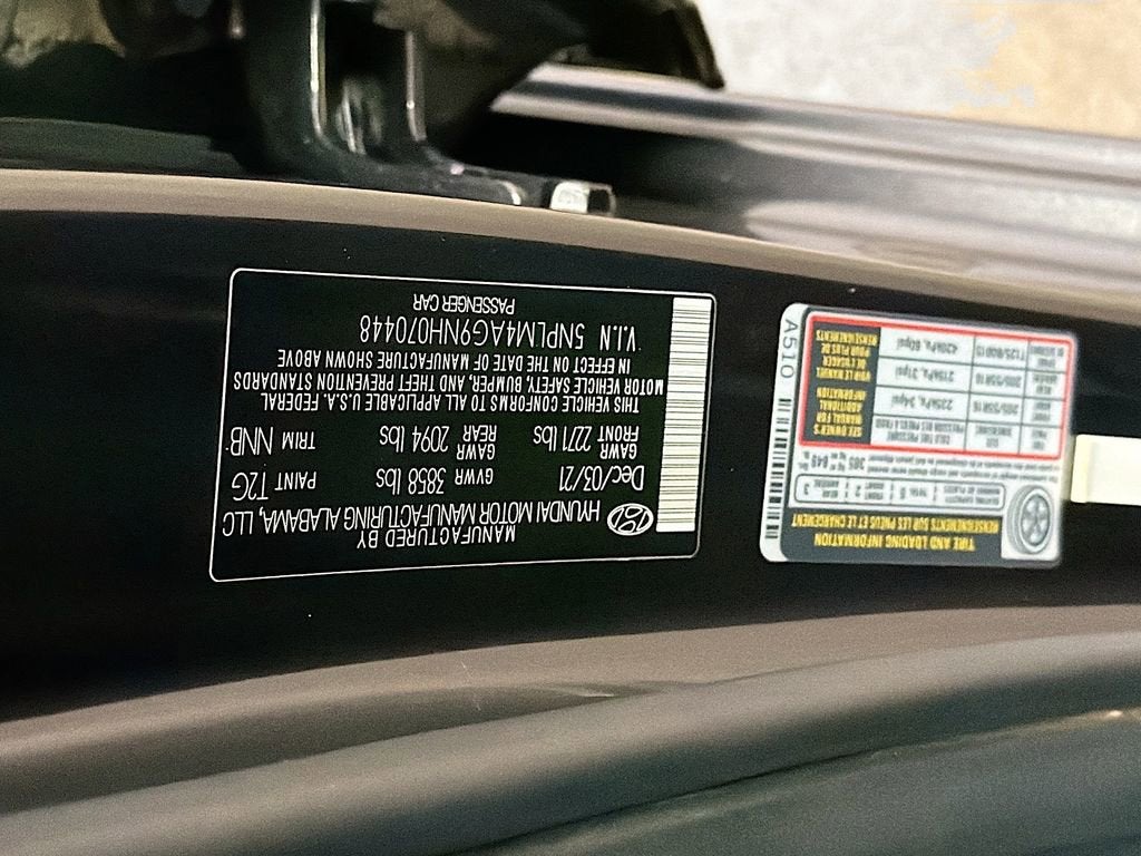 2022 Hyundai Elantra SEL