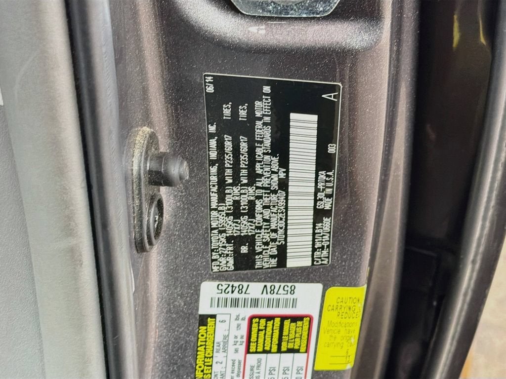 2014 Toyota Sienna XLE
