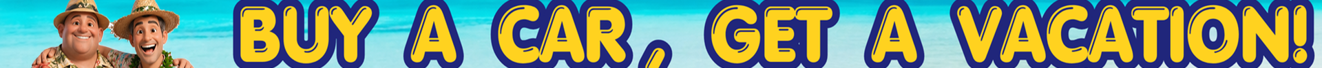 Buy a car get a vacation